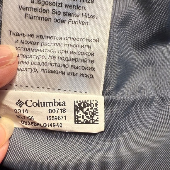 Columbia Interchange Jacket Teal Blue Hooded Faux Fur Lined Women's Size S - Picture 9 of 16